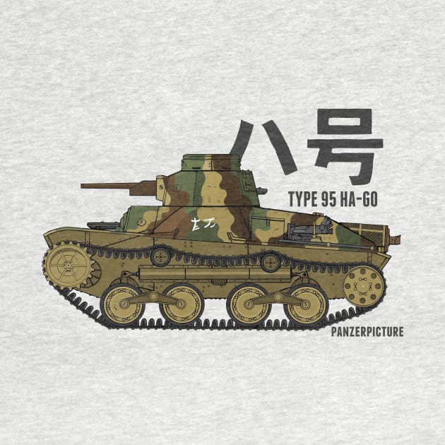 Type 95 Ha-Go. by Panzerpicture